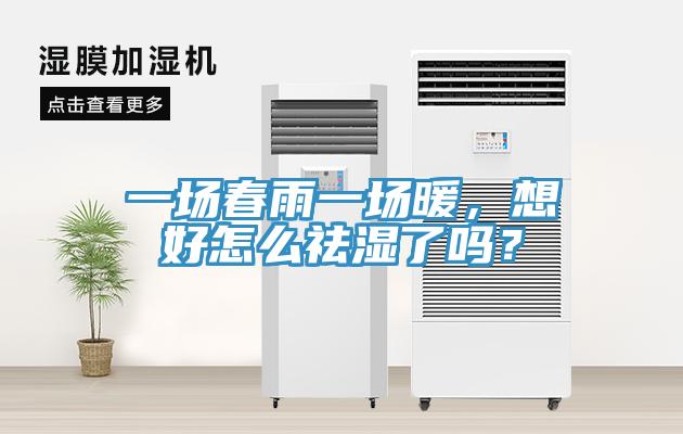 一場春雨一場暖，想好怎么祛濕了嗎？