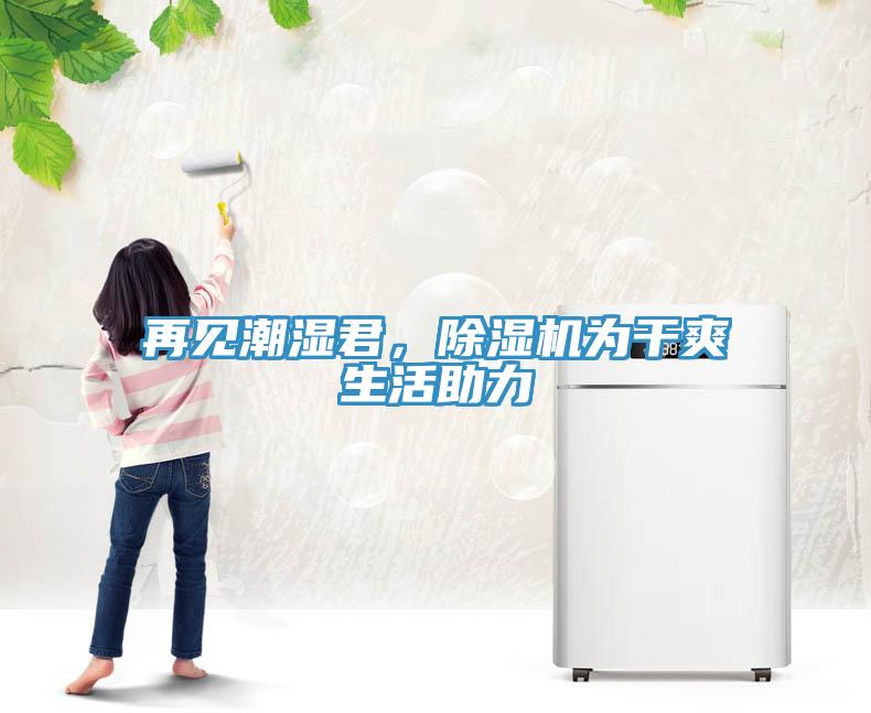 再見潮濕君,除濕機為干爽生活助力