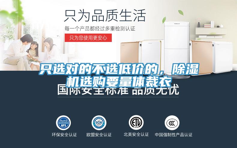 只選對的不選低價的，除濕機選購要量體裁衣