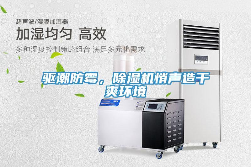 驅潮防霉，除濕機悄聲造干爽環境