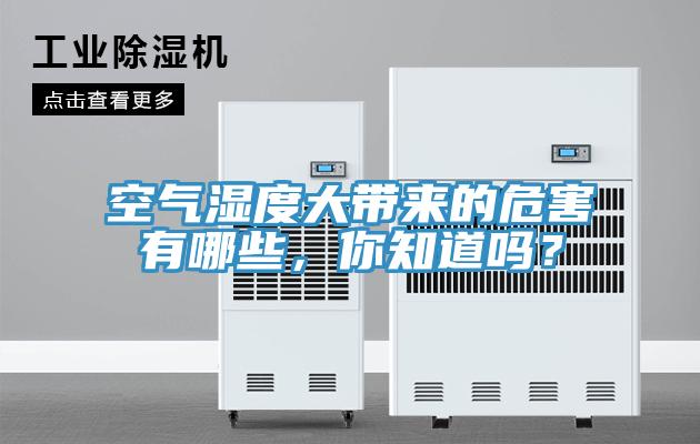 空氣濕度大帶來的危害有哪些，你知道嗎？