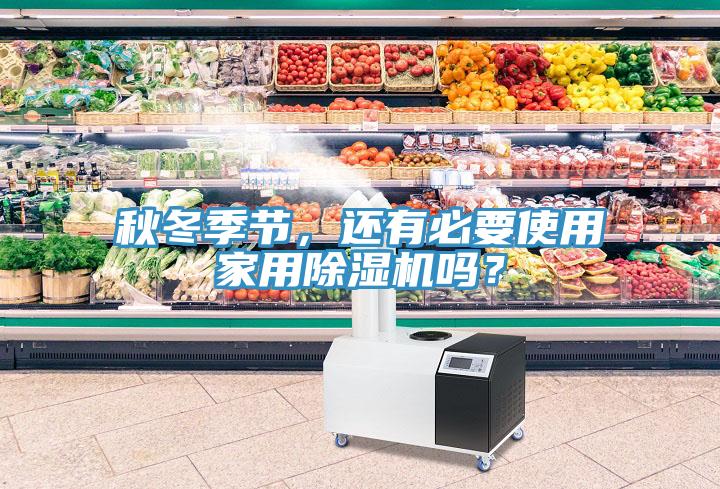 秋冬季節，還有必要使用家用除濕機嗎？