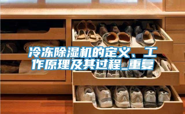 冷凍除濕機的定義、工作原理及其過程_重復
