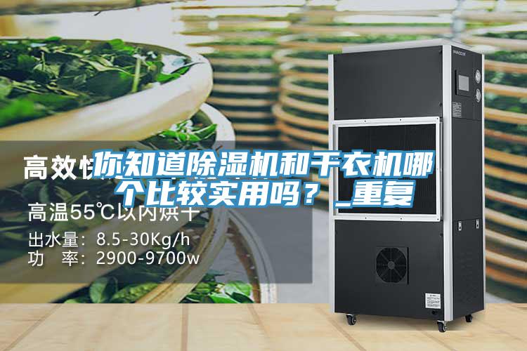 你知道除濕機和干衣機哪個比較實用嗎?_重復