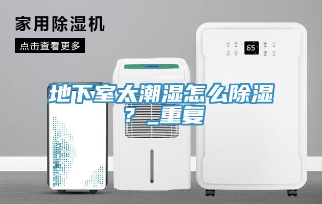 地下室太潮濕怎么除濕？_重復