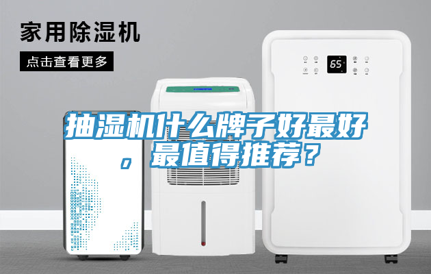 抽濕機(jī)什么牌子好最好，最值得推薦？