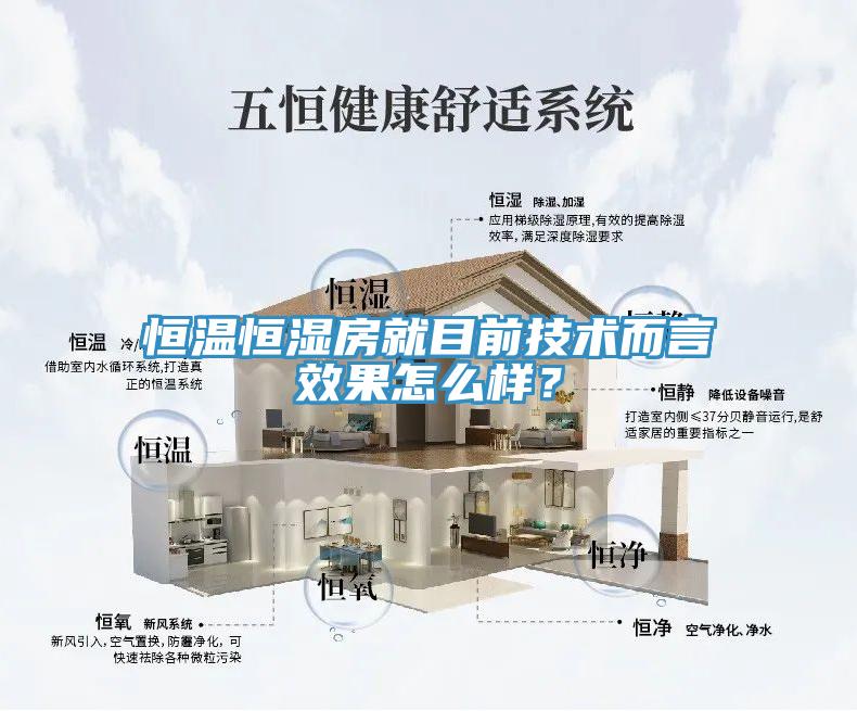 恒溫恒濕房就目前技術而言效果怎么樣？