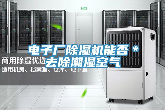 電子廠(chǎng)除濕機(jī)能否＊去除潮濕空氣