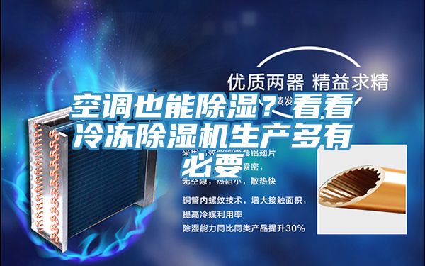 空調(diào)也能除濕?看看冷凍除濕機生產(chǎn)多有必要