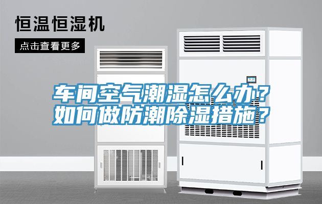車間空氣潮濕怎么辦?如何做防潮除濕措施?