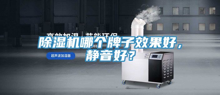除濕機哪個牌子效果好，靜音好？