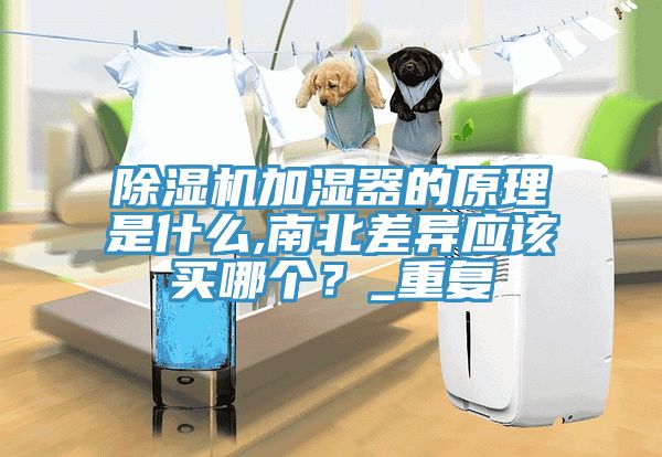 除濕機加濕器的原理是什么,南北差異應該買哪個？_重復