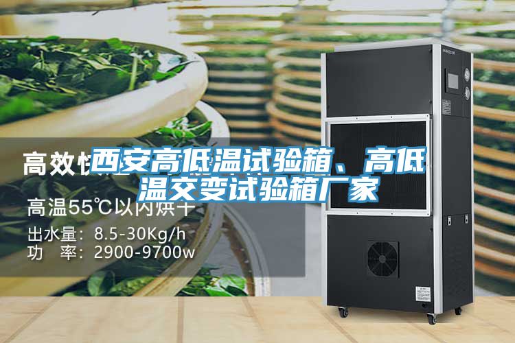 西安高低溫試驗箱、高低溫交變試驗箱廠家