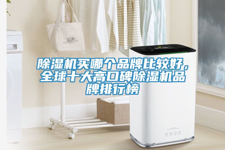 除濕機買哪個品牌比較好，全球十大高口碑除濕機品牌排行榜