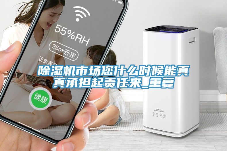 除濕機(jī)市場(chǎng)您什么時(shí)候能真真承擔(dān)起責(zé)任來(lái)_重復(fù)