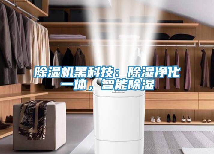 除濕機(jī)黑科技：除濕凈化一體，智能除濕