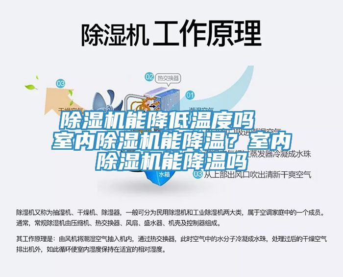 除濕機能降低溫度嗎  室內除濕機能降溫？室內除濕機能降溫嗎
